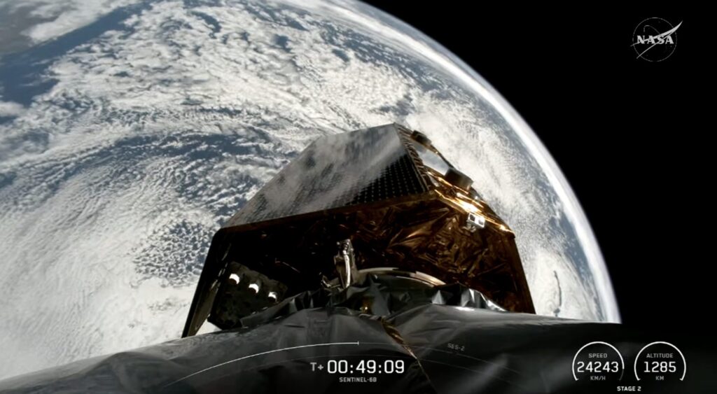 Sentinel 6B satellite goes into space to track sea level rise