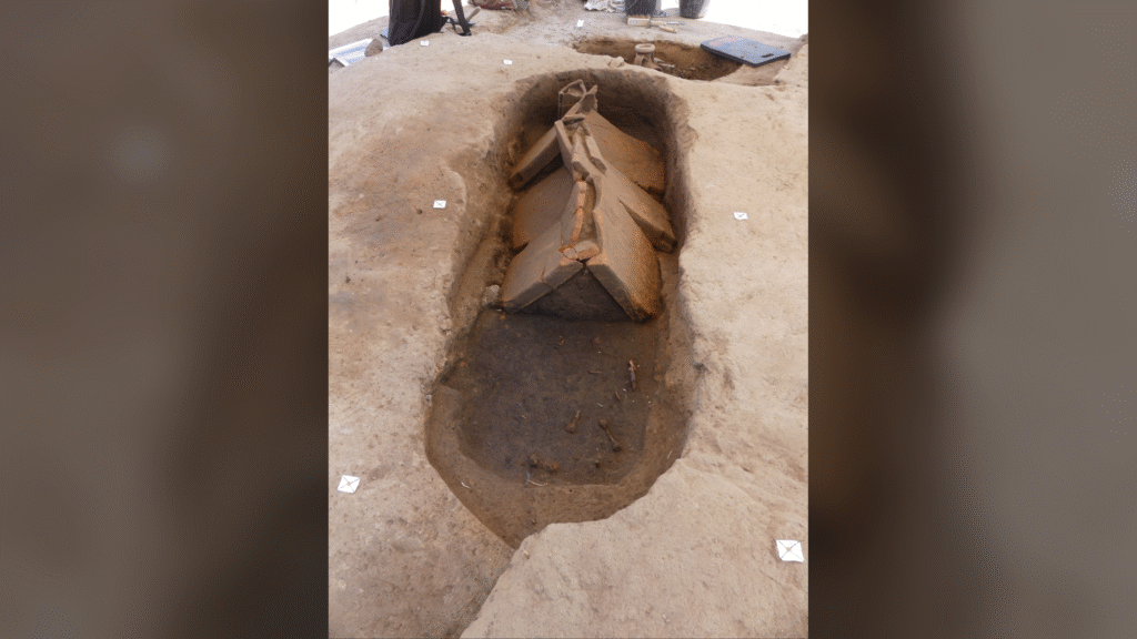 French archaeologists discover ‘vast Roman burial ground’ with cremation graves ‘fed’ with liquid offerings