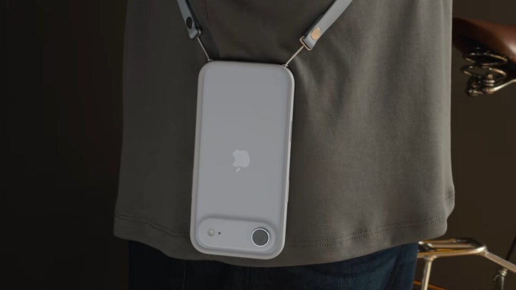 I tried Apple’s crossbody strap. It’s convenient, but if you remove the strap, it looks tacky.