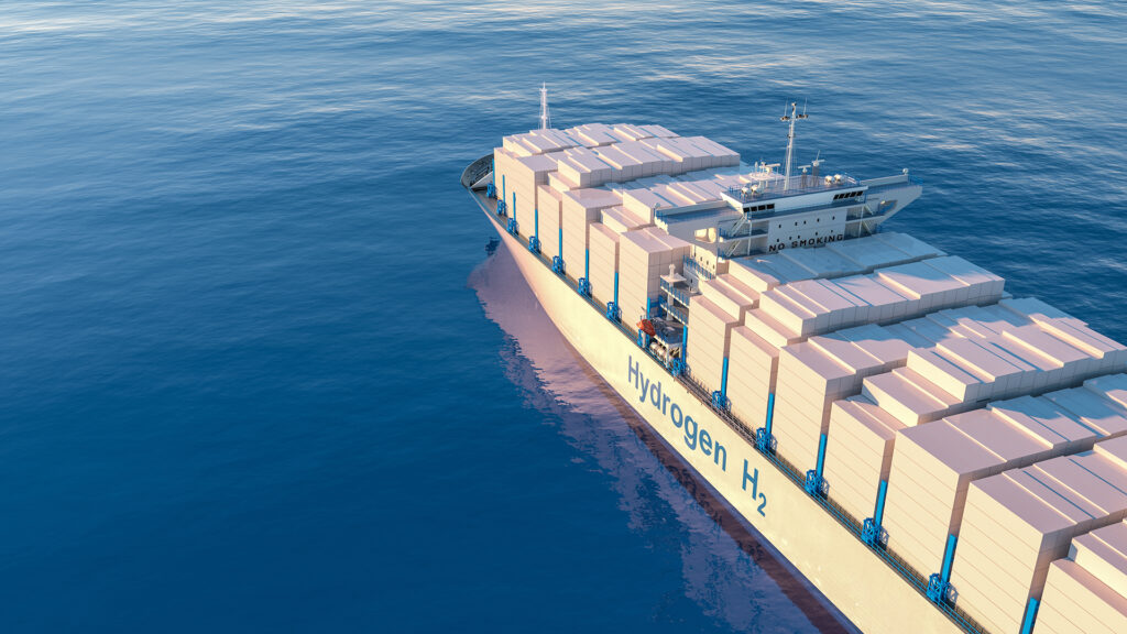 Making ships greener, from fossil fuels to hydrogen technology
