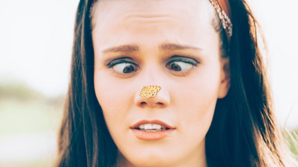 Why don’t you usually look at your nose?