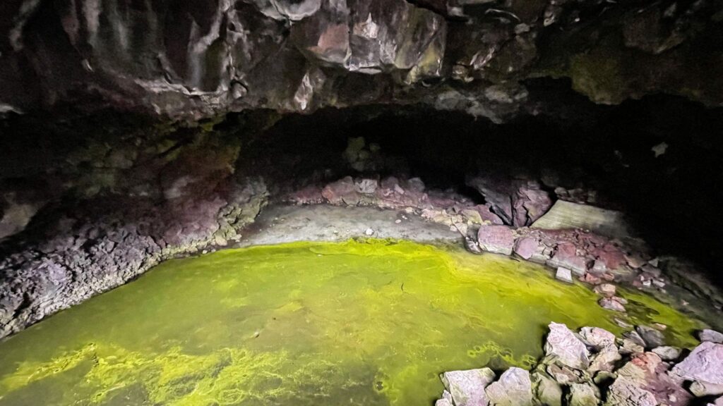 Bandera Volcano Ice Cave: Strange lava tube in New Mexico where temperatures are constantly below freezing