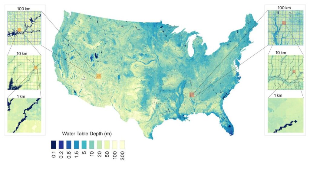 New map reveals water equivalent to 13 Great Lakes hidden beneath the continental United States