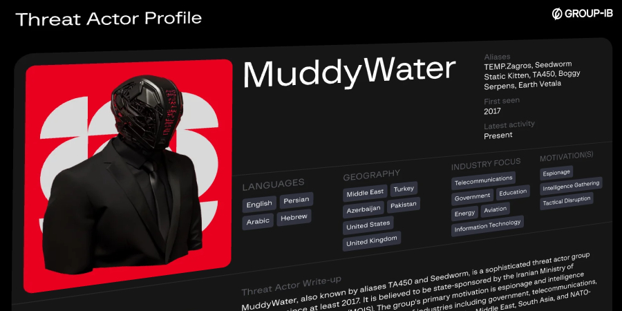 MuddyWater uses GhostFetch, CHAR, HTTP_VIP to target MENA organizations