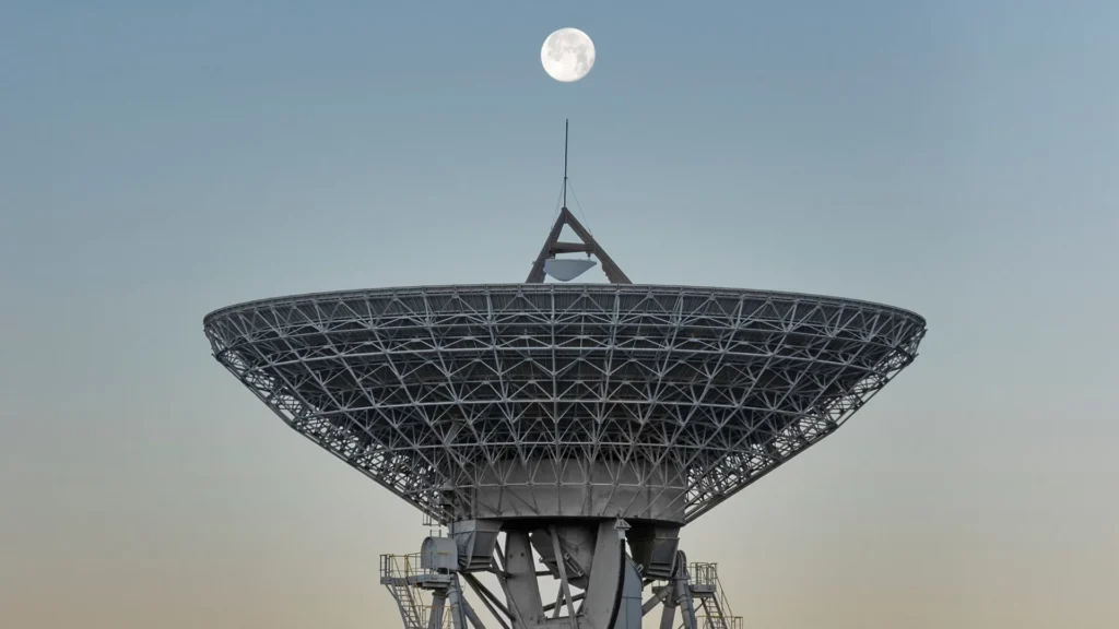 Goonhilly Earth Station tracks Artemis II mission to the moon