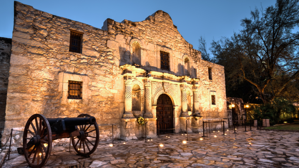 Cannonballs dating back to the Battle of the Alamo are unearthed on the eve of the 190th anniversary of the conflict that killed Davy Crockett
