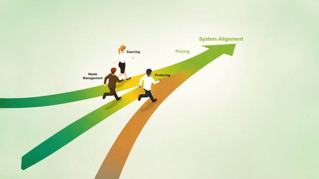 Sustainable materials need system change, not just substitution