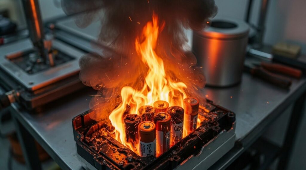 Lithium-ion battery fires are rapidly increasing. Firefighting technology is struggling to catch up