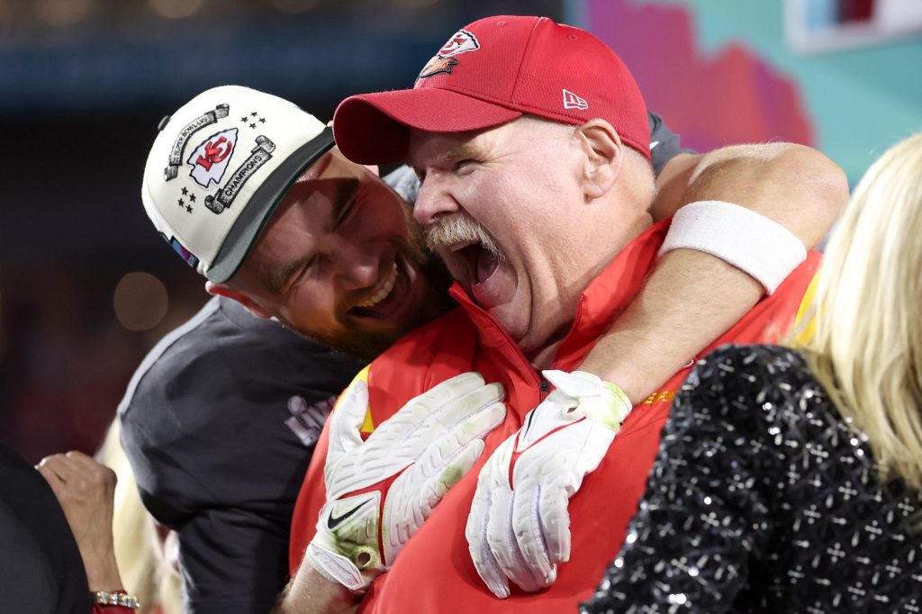Andy Reid talks about his plans for the giveaway