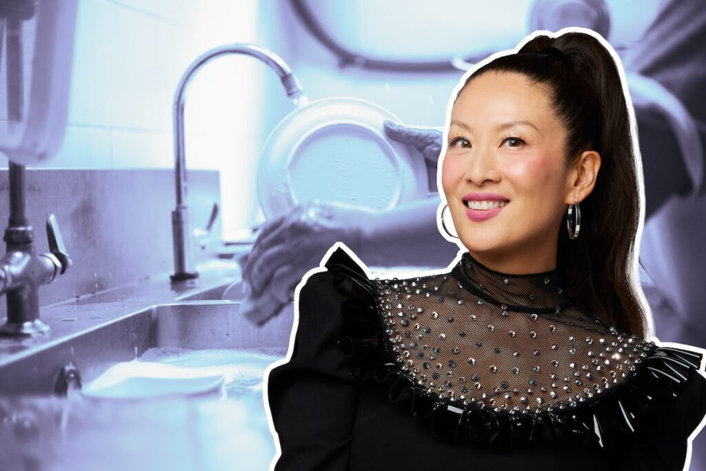 Before the celebrity gossip raged, Rainie Louie observed the scene at her family’s small-town restaurant.