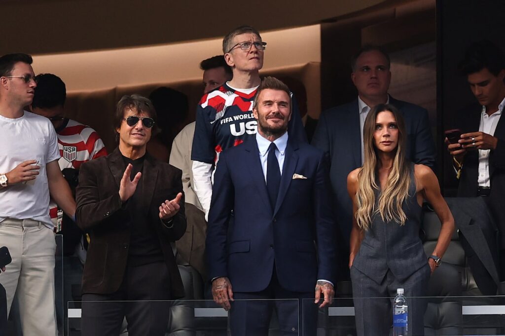 Far from the pitch, David Beckham remains soccer’s biggest star