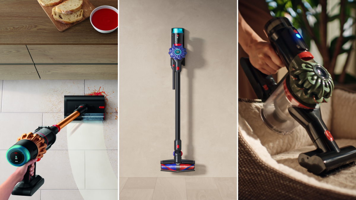 Dyson releases 2026 stick vacuums: all three have better suction power and better prices