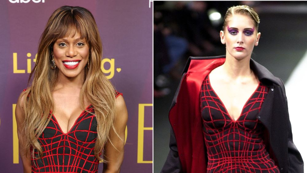 Laverne Cox brings back Mugler’s 2001 spider dress at Seattle Pride Gala