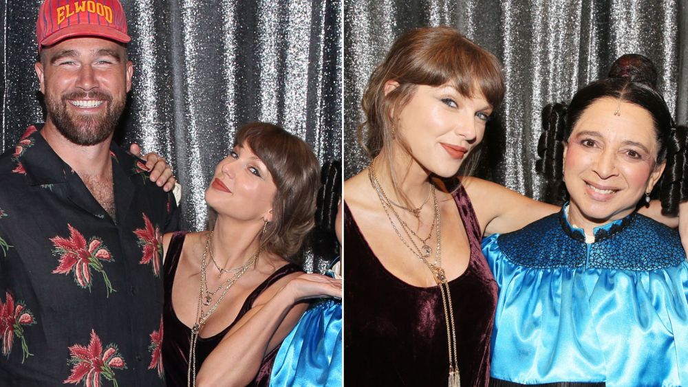 Taylor Swift transforms her date night style into velvet luxury
