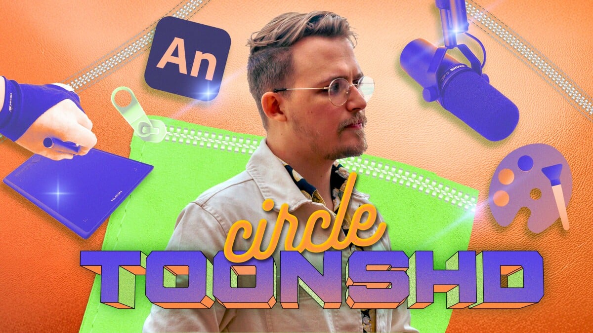 YouTube animator Circle ToonsHD talks about the essential tools for his work
