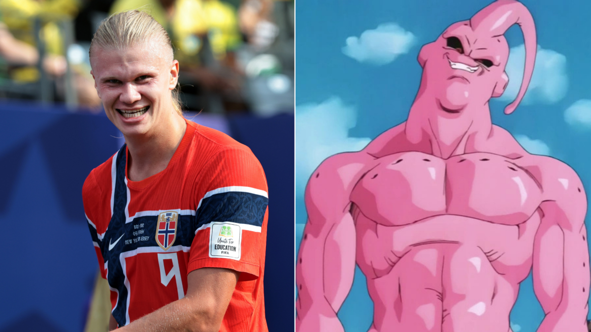 Erling Haaland officially launches Majin Buu meme