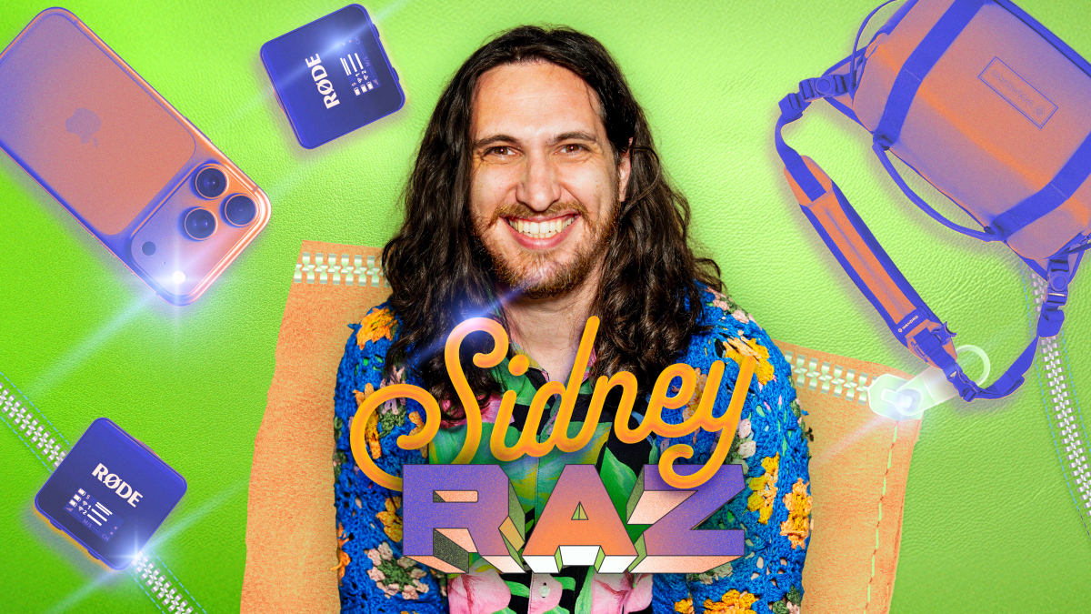 A creator of nearly 20 years, Sidney Raz’s favorite content creation tools