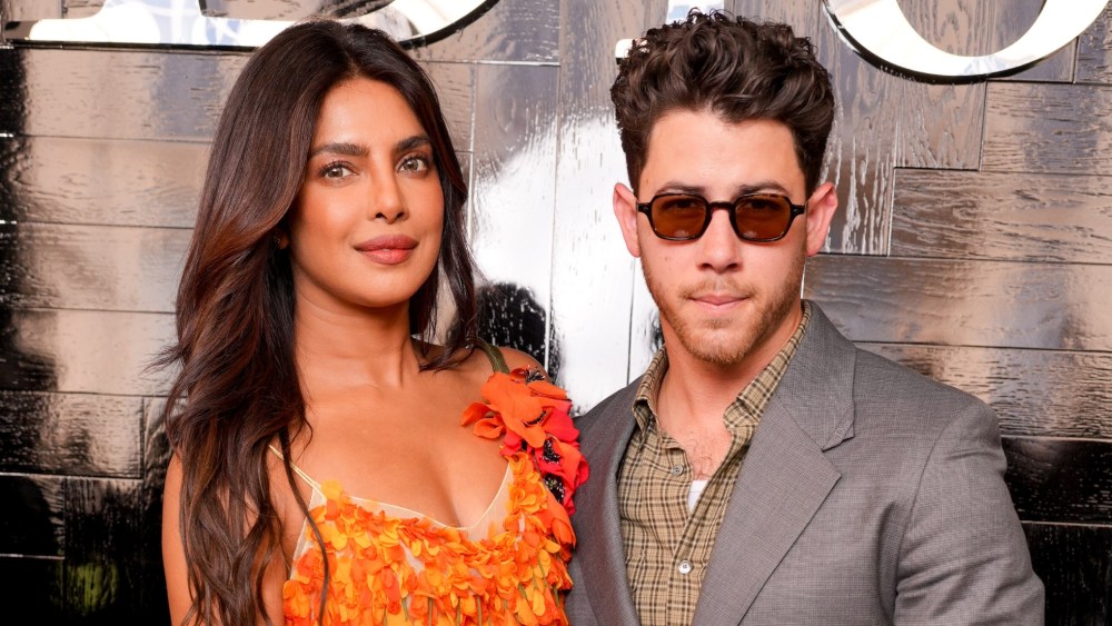 Priyanka Chopra and Nick Jonas show off petals and plaid at Dior Couture