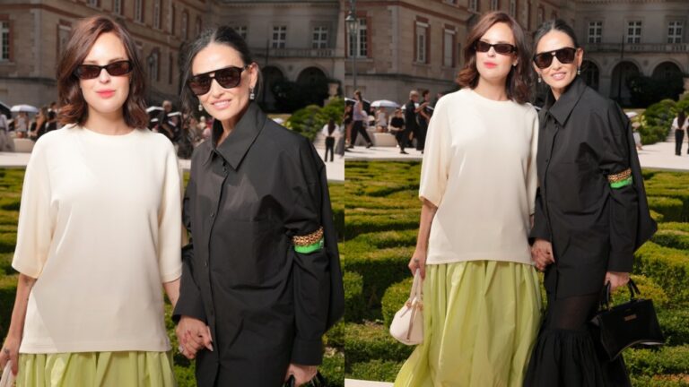 Demi Moore and Talulah Willis rock mother-daughter style at Balenciaga