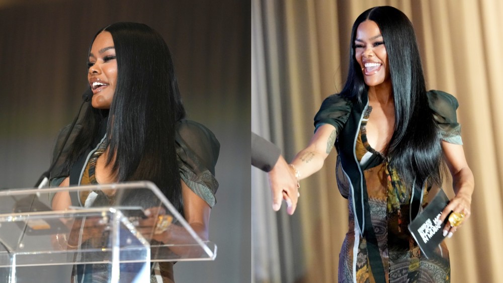 Teyana Taylor appears on Ottolinger at Essence of Black Women Music Luncheon