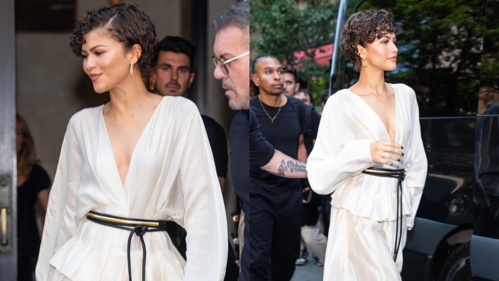 Zendaya tries Greek on Kite Island during ‘Odyssey’ press tour