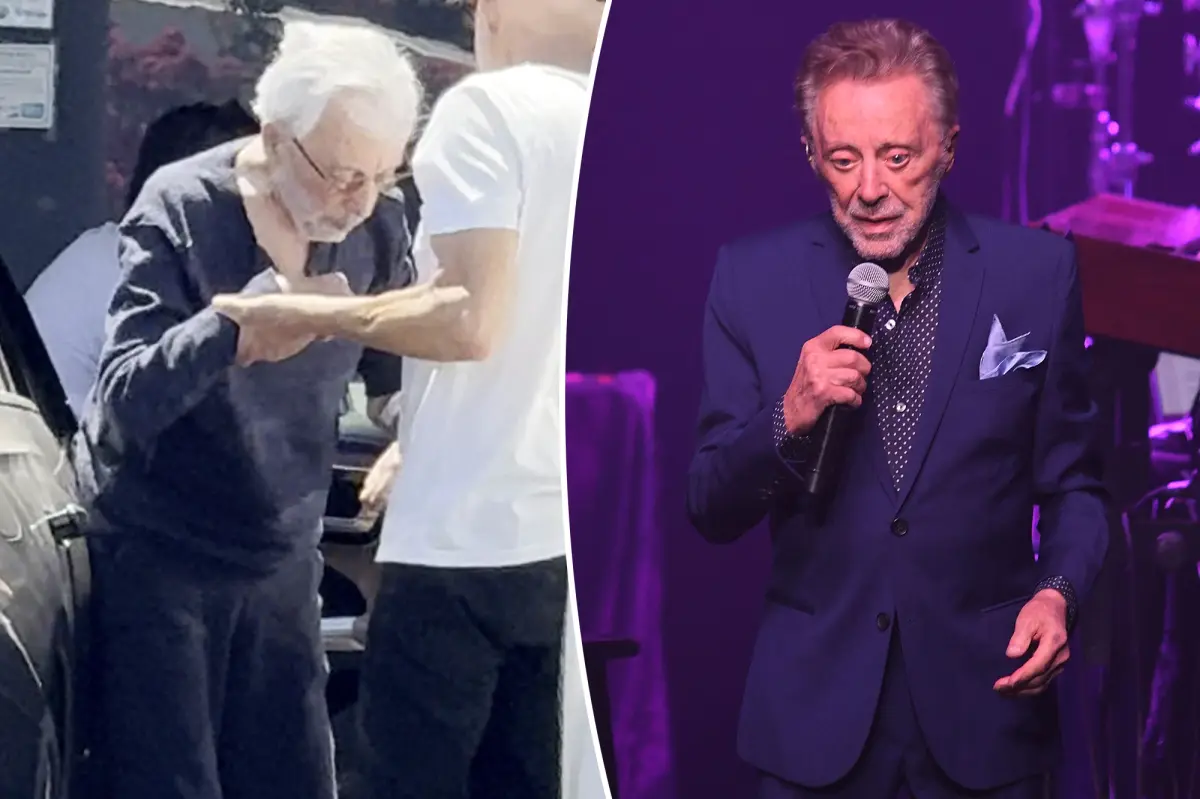 Frankie Valli, 92, seen for the first time since abruptly canceling tour