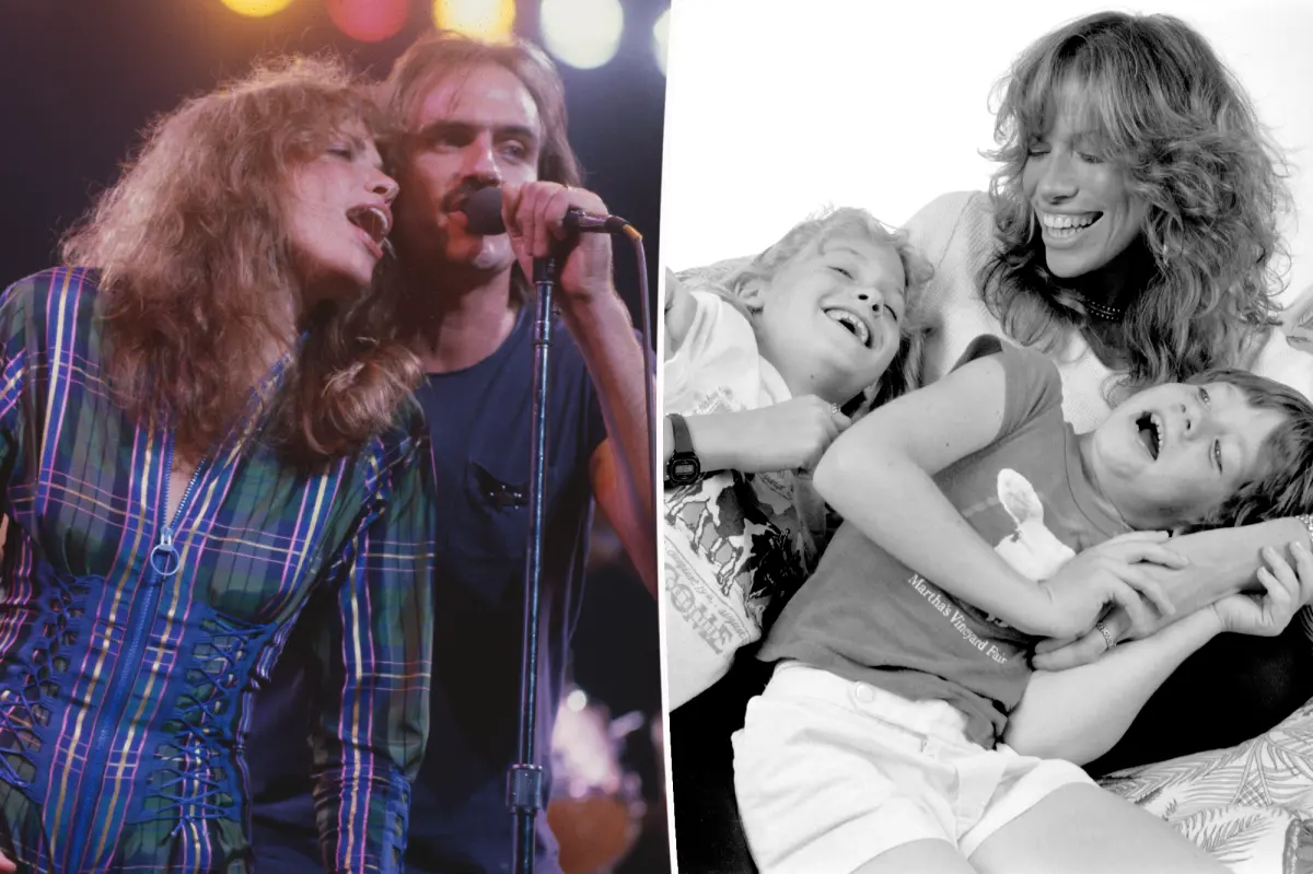 Carly Simon sings about James Taylor divorce impacting their kids in new song