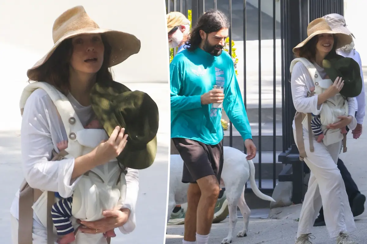 Elizabeth Olsen steps out with newborn after quietly welcoming first child