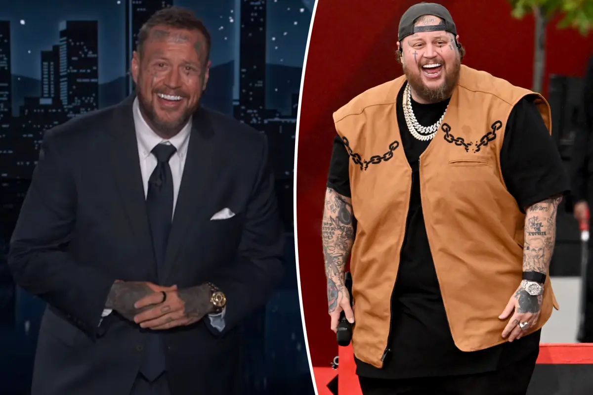 Jelly Roll shares TMI upside to 300-pound weight loss