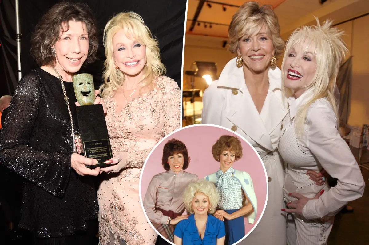 Dolly Parton’s ‘9 to 5’ co-stars Lily Tomlin, Jane Fonda pay tribute to late singer