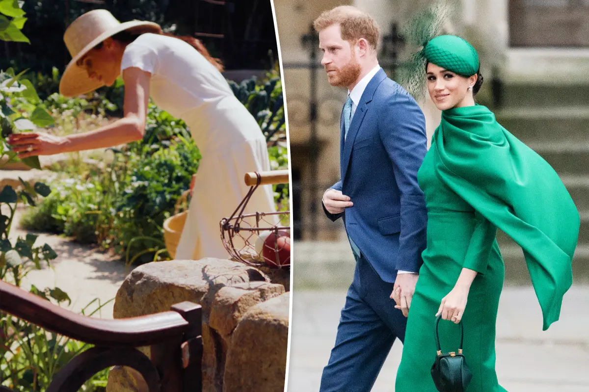 Meghan Markle soaks in the ‘last of summer’ in Montecito garden snap taken pre-UK move