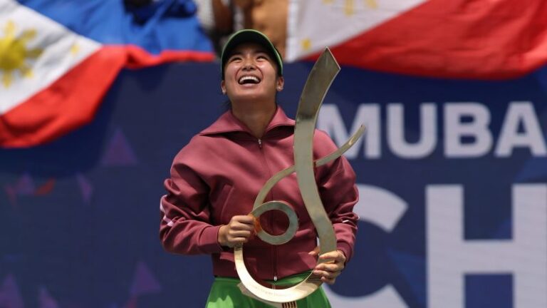 Alexandra Eala becomes the first player from the Philippines to win a WTA Tour title, defeating Jessica Pegula at DC Open