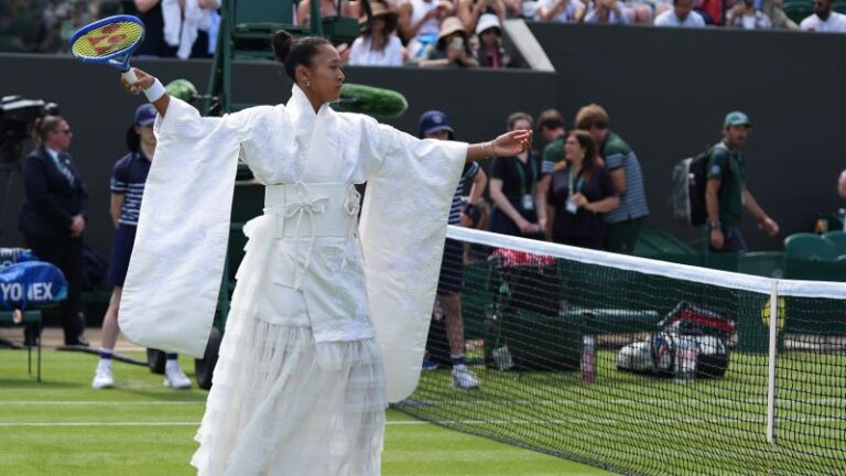 Have tennis outfits always been this outrageous? Kind of