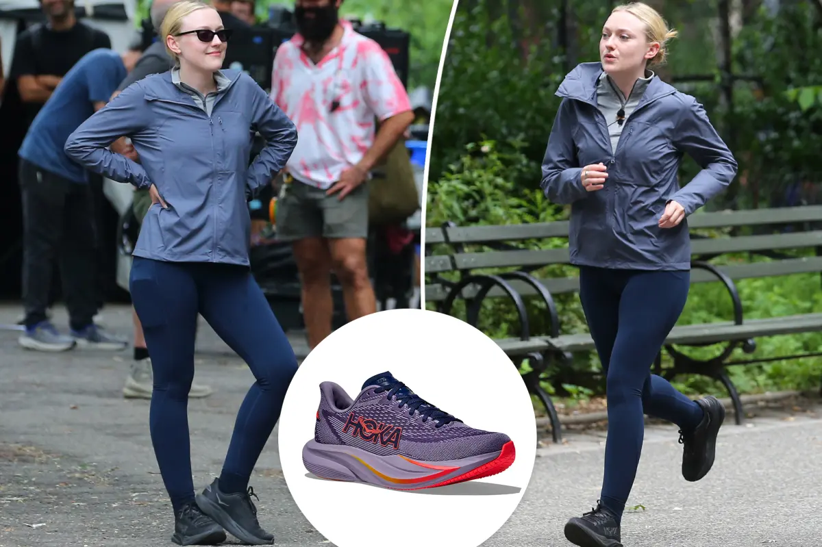 Dakota Fanning’s Hoka sneakers are a Page Six editor favorite