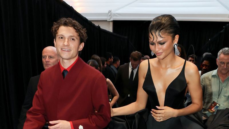 Tom Holland can hold his own on the red carpet, actually