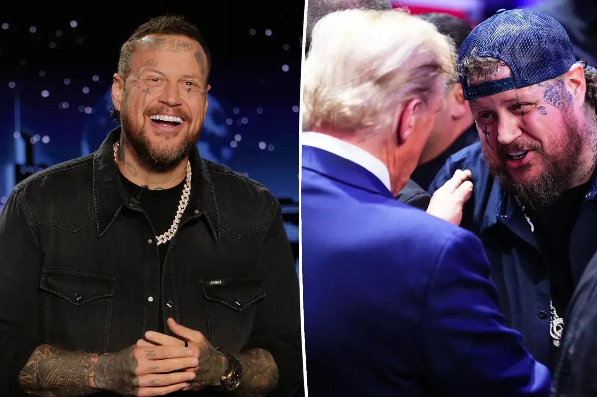Jelly Roll comments on his political affiliation after ‘Jimmy Kimmel Live!’ Trump jokes