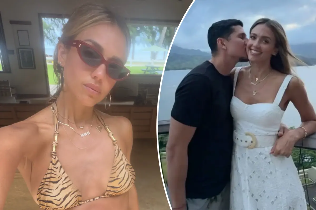 Jessica Alba stuns in tiny bikini as she celebrates final weeks of summer