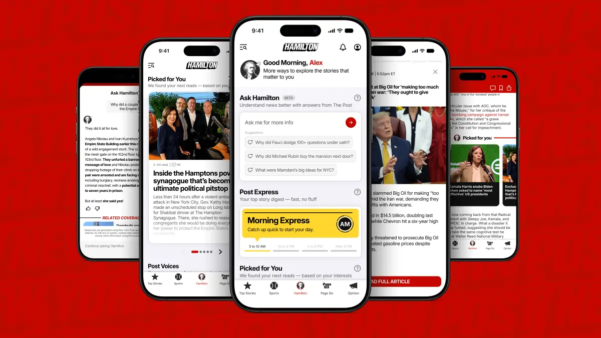 The Post launches Hamilton – a new way to find and understand the news