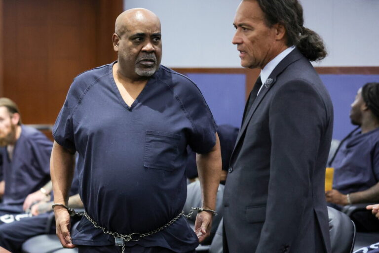 A man accused of orchestrating Tupac Shakur’s killing is on trial