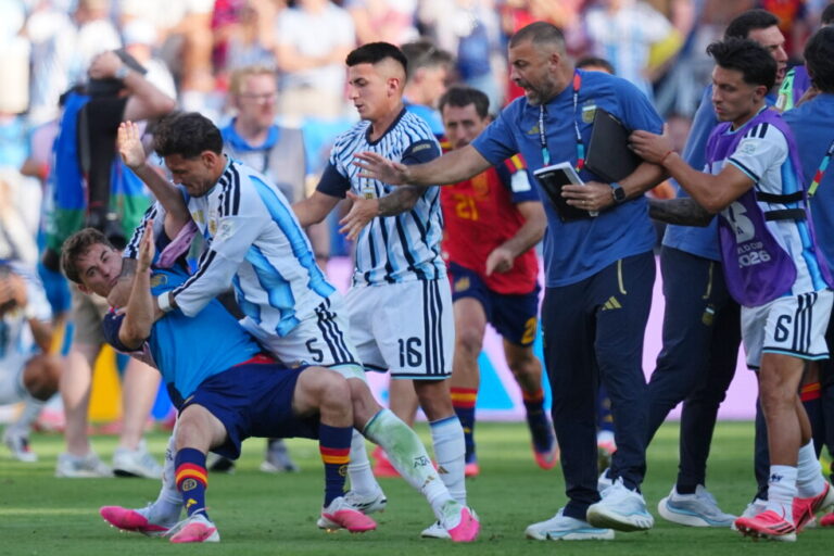 Paredes banned 10 games as FIFA suspends 3 Argentina players for World Cup final scuffle