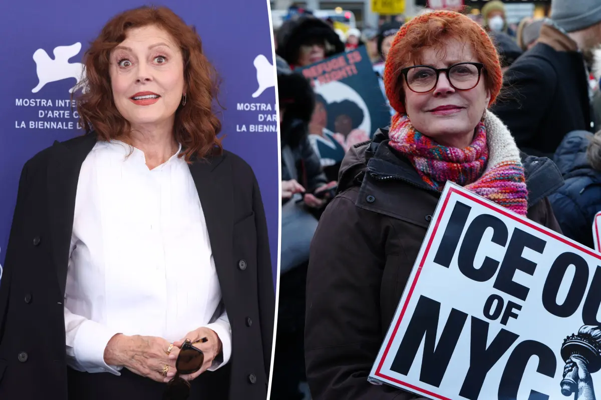 Susan Sarandon claims she’s had ‘movies taken away’ over political beliefs