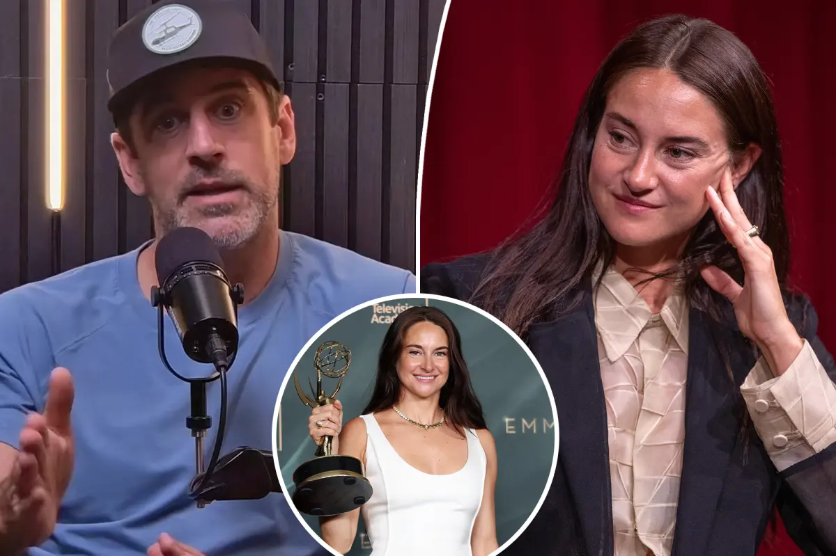 Aaron Rodgers takes credit for Shailene Woodley’s fame after her Emmy win
