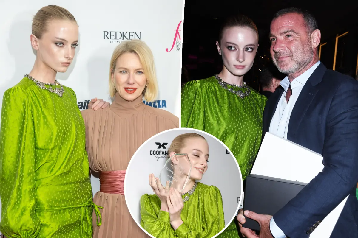 Naomi Watts, Liev Schreiber’s daughter Kai celebrates modeling award