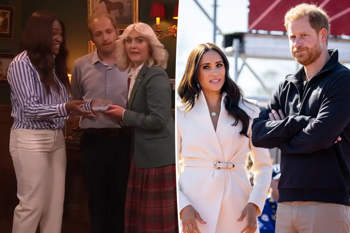 ‘SNL UK’ roasts Prince Harry, Meghan Markle’s UK return