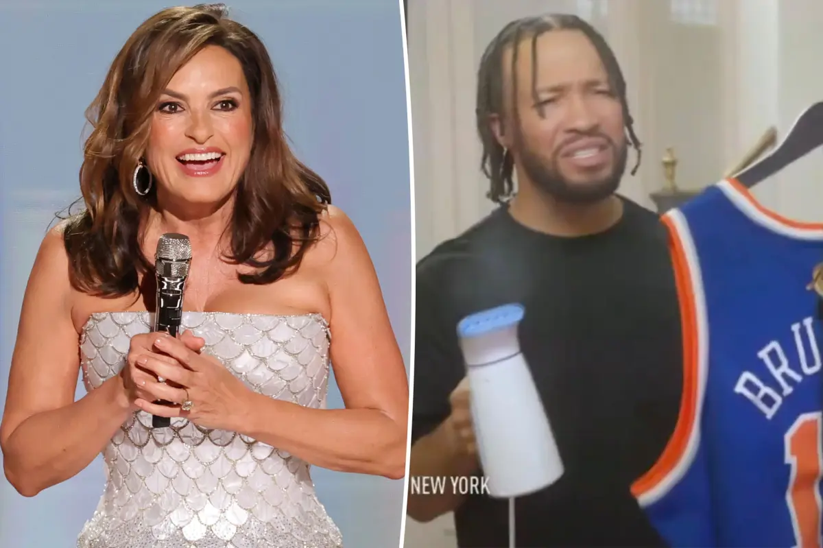 Knicks star Jalen Brunson crashes BFF Mariska Hargitay’s Emmys 2026 opener