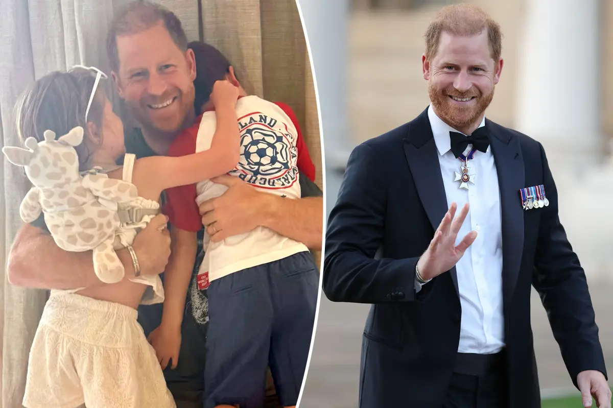 Prince Harry gives update on children’s schooling after yanking them out