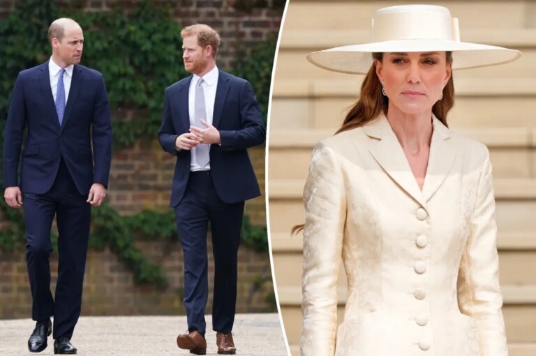 Why Kate Middleton won’t be the ‘peacekeeper’ between Prince William and Prince Harry: doc