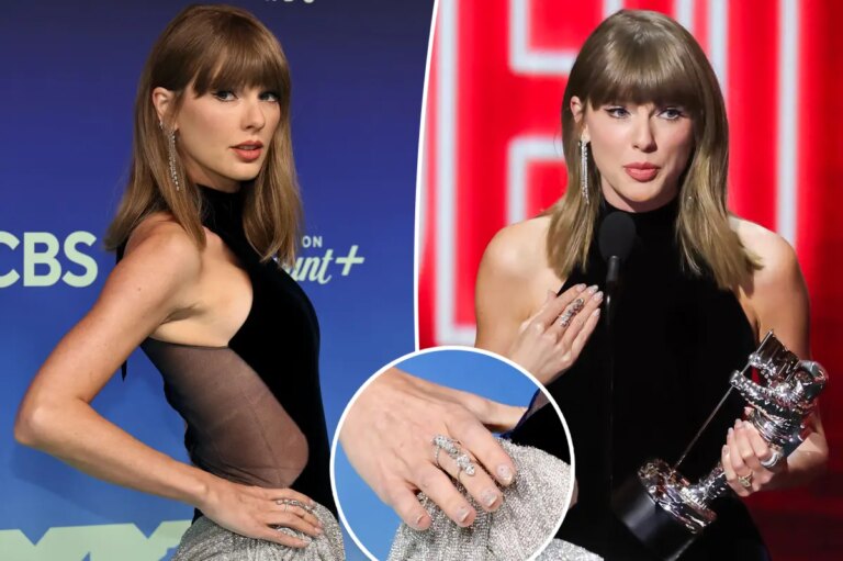 All the details on Taylor Swift’s ‘one-of-a-kind’ diamond ring from the VMAs 2026
