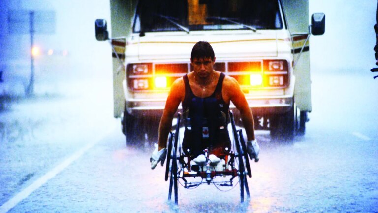 Man in Motion Rick Hansen Story Doc Globe-Circling Wheelchair Trek