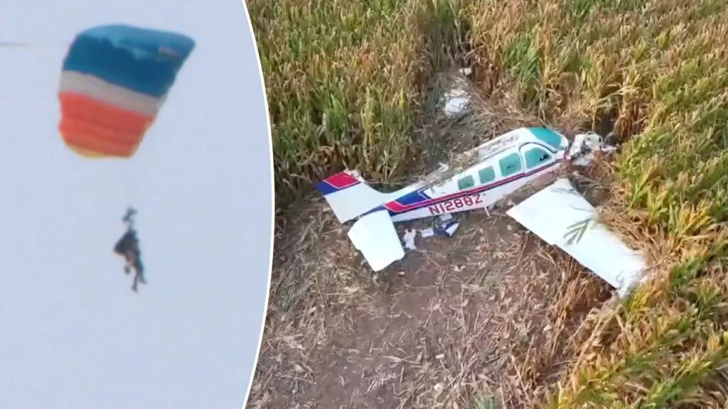 Skydive Milwaukee skydivers jump to aid single-engine plane crash victims